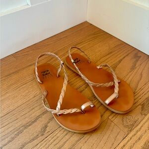Billabong Braided Tan Sandals